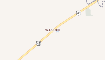 Wasson, Illinois map
