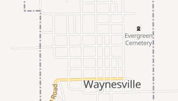 Waynesville, Illinois map
