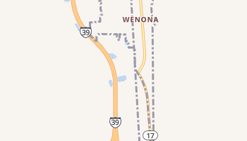 Wenona, Illinois map
