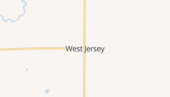 West Jersey, Illinois map