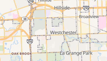 Westchester, Illinois map