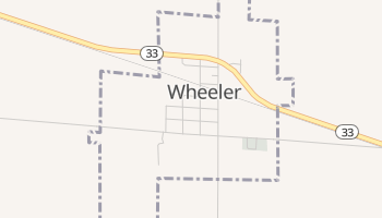 Wheeler, Illinois map