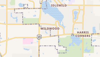 Wildwood, Illinois map