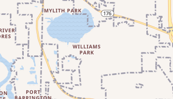Williams Park, Illinois map