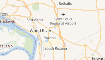 Wood River, Illinois map