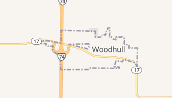 Woodhull, Illinois map