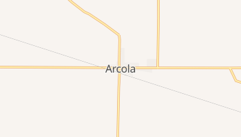 Arcola, Indiana map