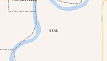 Beal, Indiana map