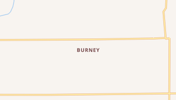 Burney, Indiana map