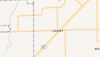Camby, Indiana map