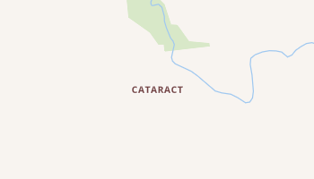 Cataract, Indiana map
