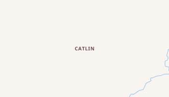 Catlin, Indiana map
