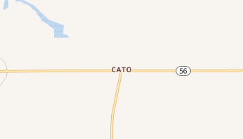 Cato, Indiana map