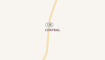 Central, Indiana map