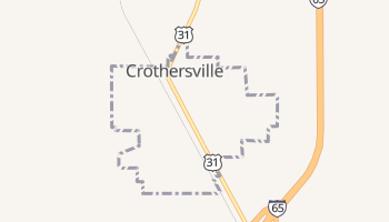 Crothersville, Indiana map
