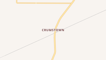 Crumstown, Indiana map