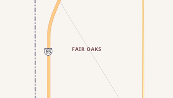 Fair Oaks, Indiana map