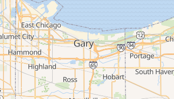 Gary, Indiana map