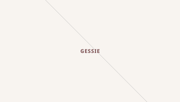 Gessie, Indiana map