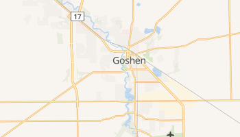 Goshen, Indiana map