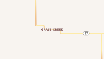 Grass Creek, Indiana map