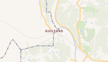Guilford, Indiana map
