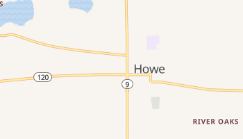 Howe, Indiana map