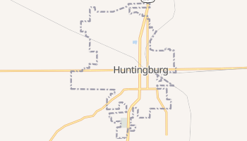 Huntingburg, Indiana map