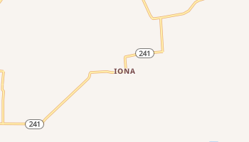Iona, Indiana map