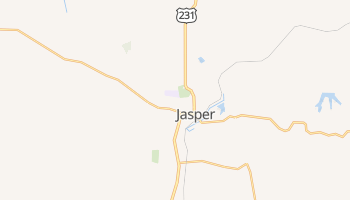 Jasper, Indiana map