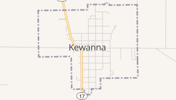 Kewanna, Indiana map