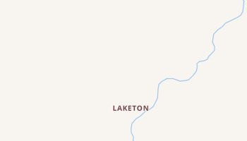 Laketon, Indiana map