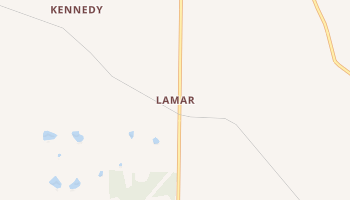 Lamar, Indiana map