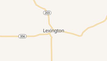 Lexington, Indiana map