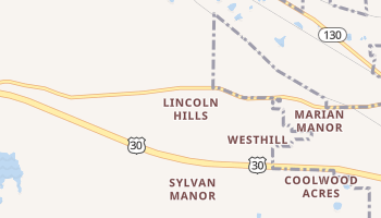 Lincoln Hills, Indiana map