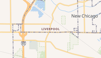 Liverpool, Indiana map