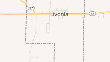 Livonia, Indiana map