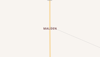 Malden, Indiana map