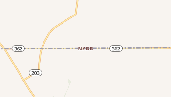 Nabb, Indiana map