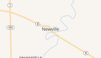 Newville, Indiana map