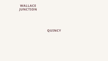 Quincy, Indiana map
