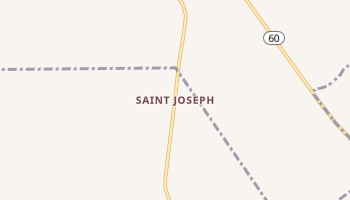 Saint Joseph, Indiana map