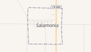 Salamonia, Indiana map