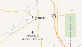 Seymour, Indiana map