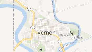 Vernon, Indiana map