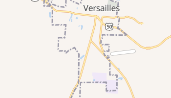 Versailles, Indiana map