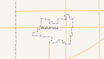 Wakarusa, Indiana map