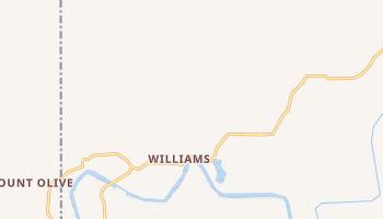 Williams, Indiana map