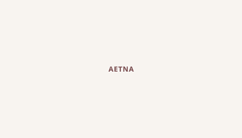 Aetna, Kansas map