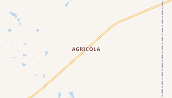 Agricola, Kansas map